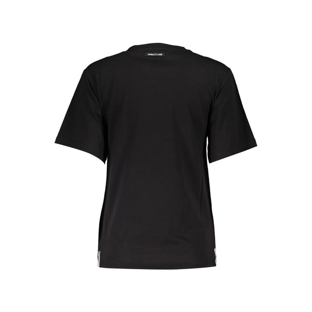 Black Cotton Women Top