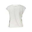 White Cotton Women TShirt