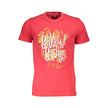 Red Cotton Men T-Shirt
