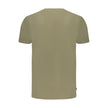 Green Cotton Men T-Shirt