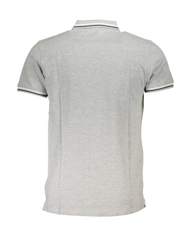 Brown Cotton Men Polo Shirt