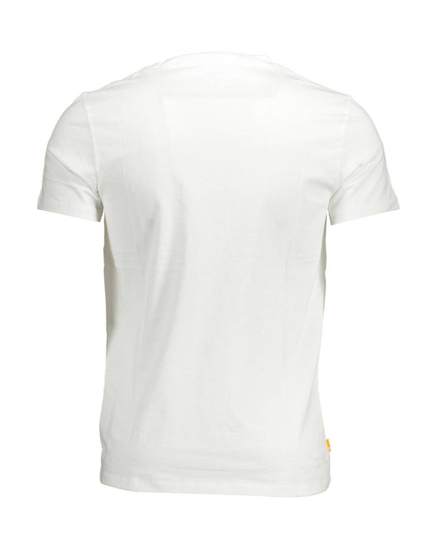 White Organic Cotton Men T-Shirt