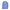 Blue Polyester Men Backpack