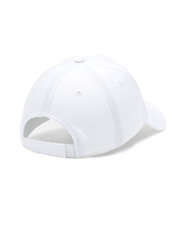 White Cotton Mens Cap