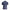Blue Cotton Men Polo Shirt