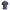 Blue Cotton Men Polo Shirt