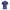 Blue Cotton Men Polo Shirt