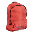 Red Polyester Men Backpack