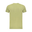 Green Cotton Men T-Shirt