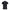 Black Cotton Men Polo Shirt