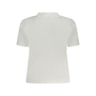 White Cotton Women T-Shirt