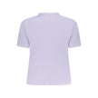 Purple Cotton Women T-Shirt