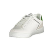 White Polyester Men Sneaker