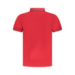 Red Cotton Polo Shirt