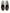 Brown White Calfskin Leather Loafers Shoes