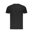 Black Cotton Men T-Shirt