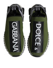 Green Black Slip On Sorrento Sneakers Shoes