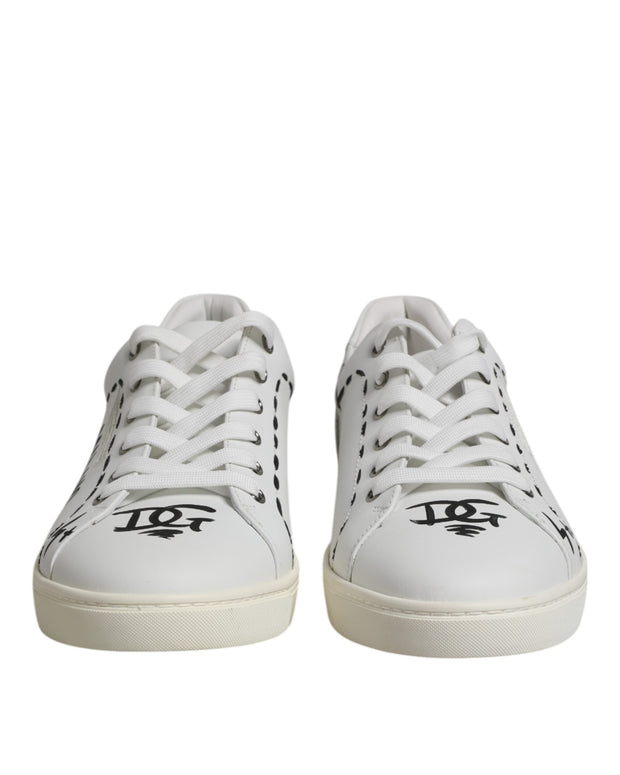 White London Calf Leather Men Sneakers Shoes