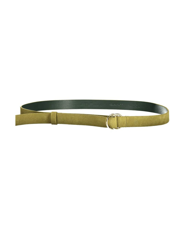Green Leather Belt