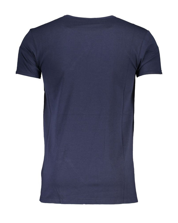 Blue Cotton T-Shirt