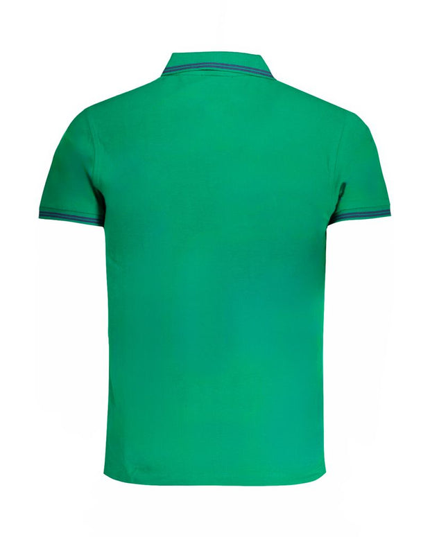 Green Cotton Polo Shirt