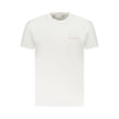 White Cotton Men T-Shirt