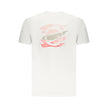 White Cotton Men T-Shirt