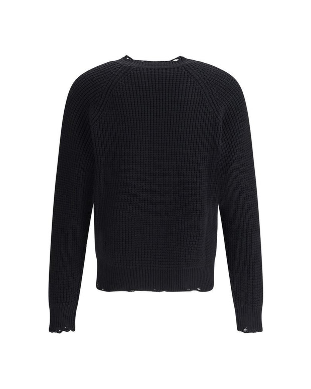 Black Wool Sweatshirt