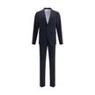 Black Fleece Wool Two-Piece Suit