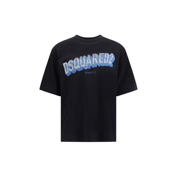Black Cotton T-Shirt