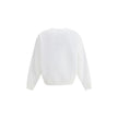 White Cotton Sweatshirt