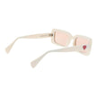 Beige Unisex Sunglasses