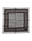 Multicolor Patterned Square Men Foulard Scarf