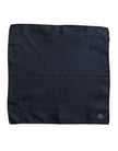 Blue DG Crown Silk Square Men Foulard Scarf