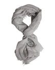 Gray DG Crown Neck Warmer Wrap Shawl Scarf