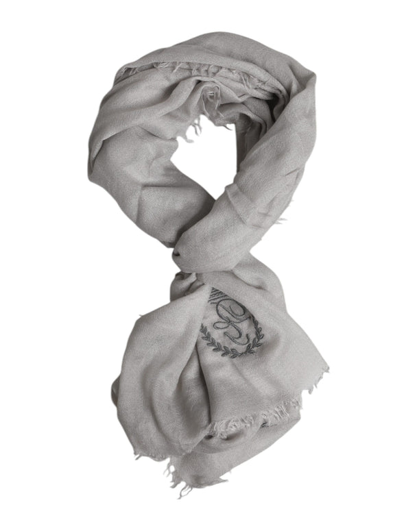 Gray DG Crown Neck Warmer Wrap Shawl Scarf