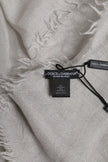 Gray DG Crown Neck Warmer Wrap Shawl Scarf