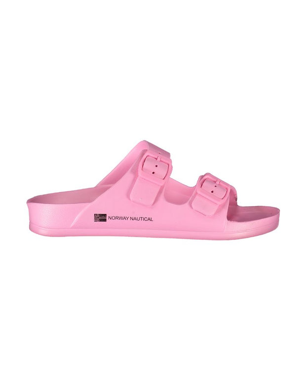 Pink Plastic Women Sandal