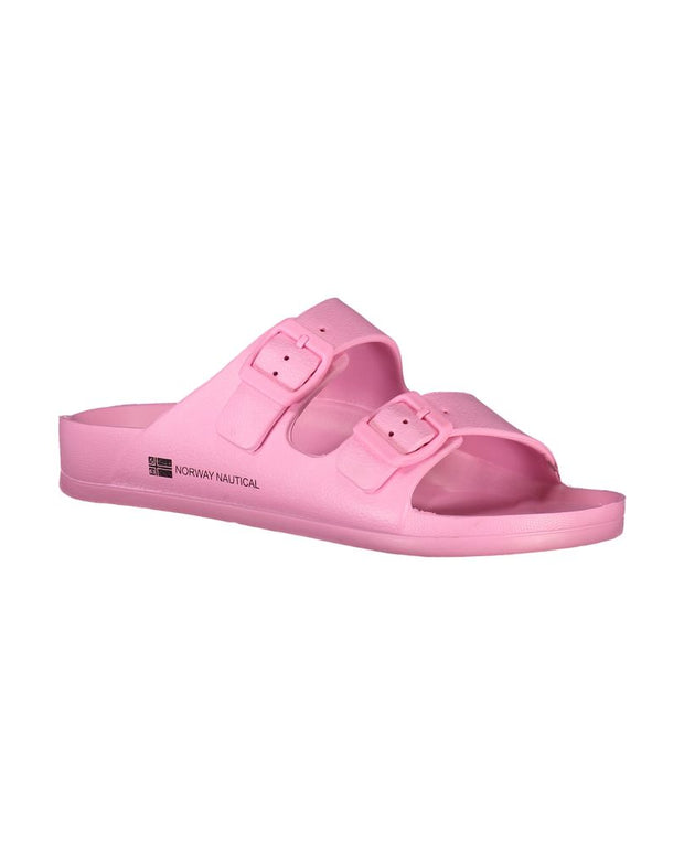 Pink Plastic Women Sandal