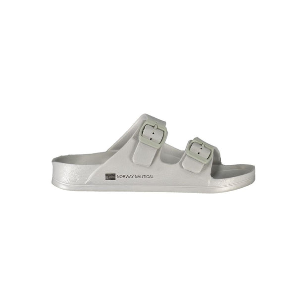 Gray Plastic Women Sandal