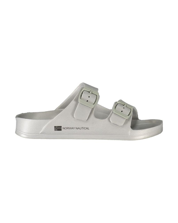 Gray Plastic Women Sandal