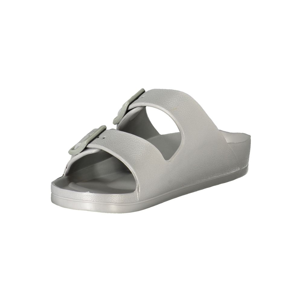 Gray Plastic Women Sandal