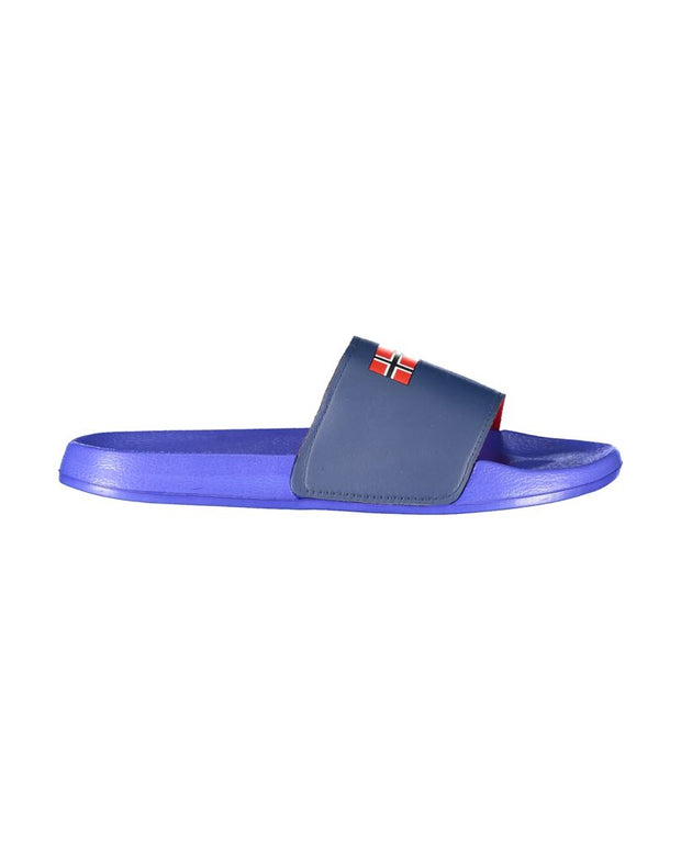 Blue Plastic Men Sandal