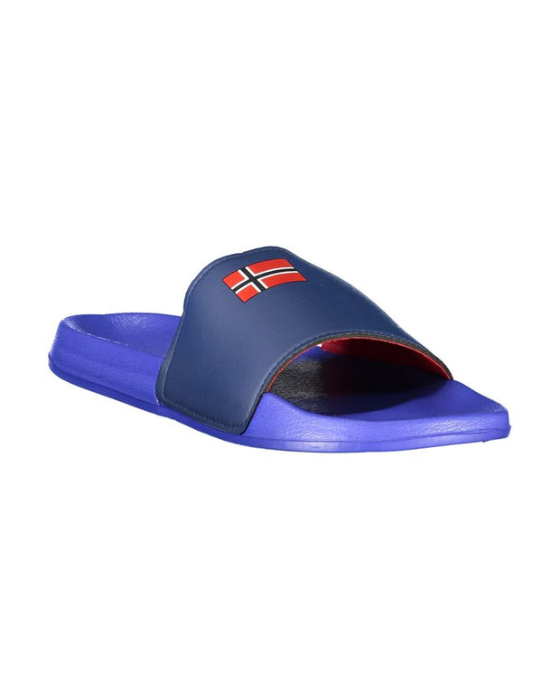 Blue Plastic Men Sandal