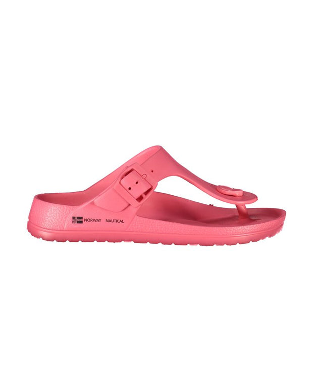 Pink Plastic Women Sandal