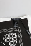 Black White Bandana Square Men Foulard Scarf