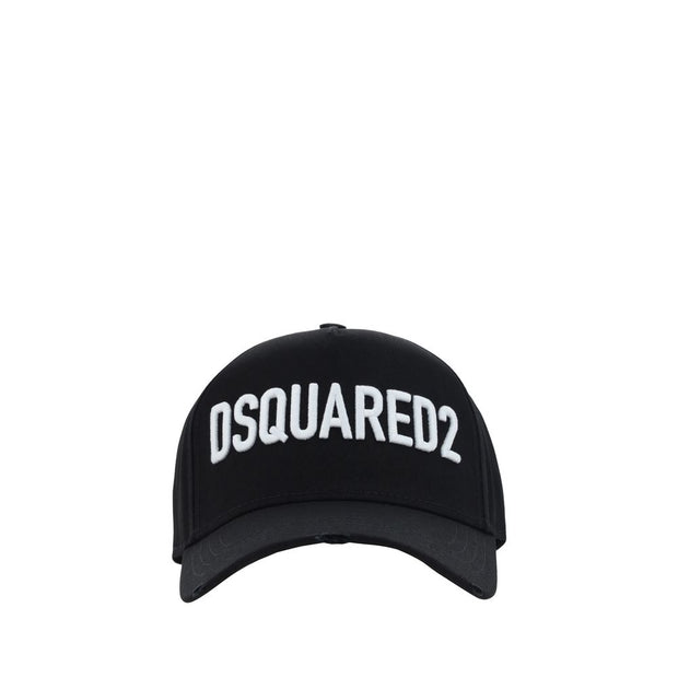 Black Cotton Cap (Baseball Hat)