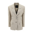 Belted Blazer