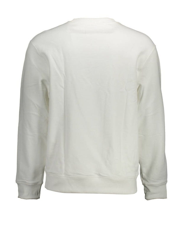 White Cotton Men Sweater