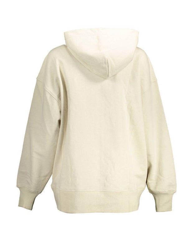 Beige Cotton Women Sweater